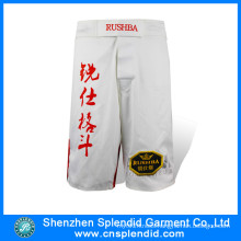 Shenzhen Garment Top Quality 100%Cotton White MMA Men′s Short